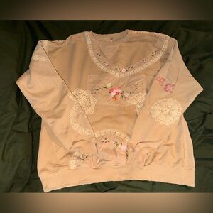 Free People Grandma’s Attic Sweatshirt